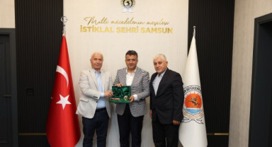 Türkiye Karate Federasyonu Heyetinden Başkan Halit Doğan'a Ziyaret